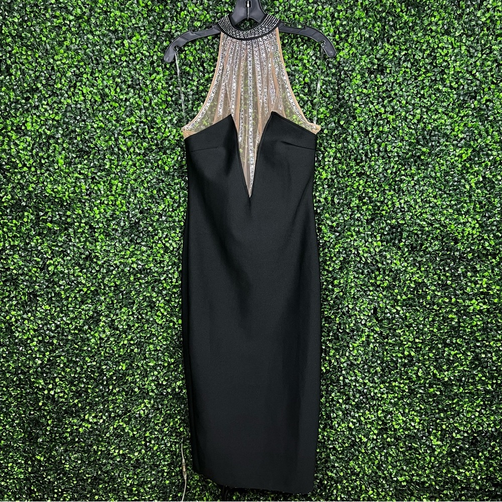 FASHION NOVA | Lina Embellished Bandage Mini Dress - Picture 9 of 15